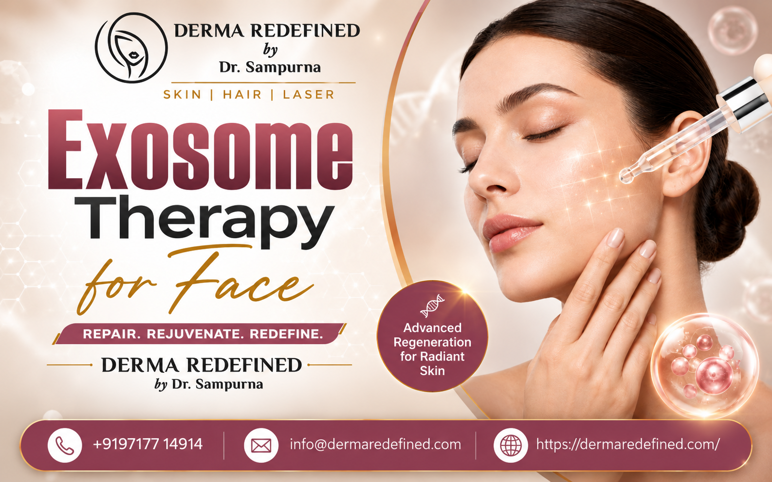Exosome Therapy for Face