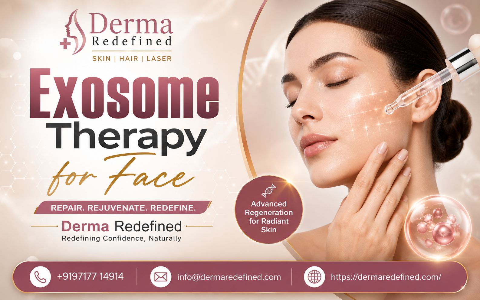 Exosome Therapy for Face